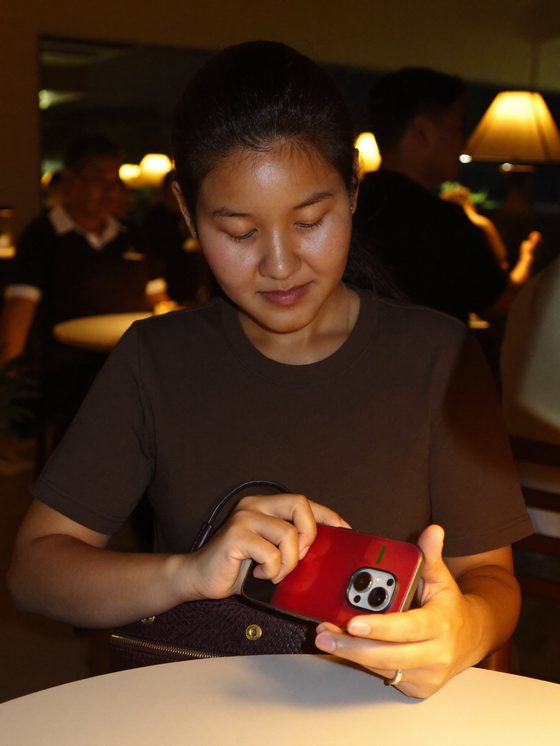 The RAMLY888 Android build on a phone